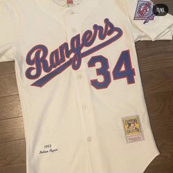 Nolan Ryan Mitchell And Ness Jersey for Sale in Brooklyn, NY