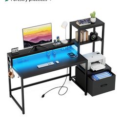 Computer Desk 59” LED (Gaming Package)