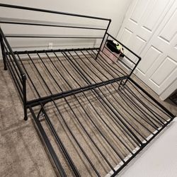 Twin Day Bed Frame With Trundle Bed