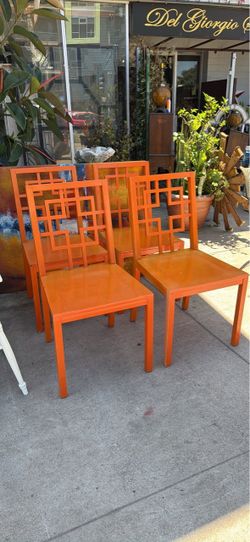 Set of Four beautiful chairs