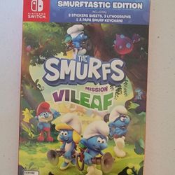 Nintendo Switch Smurfs Mission Vileaf