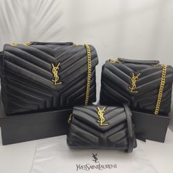 YSL Loulou Purse Size Medium 