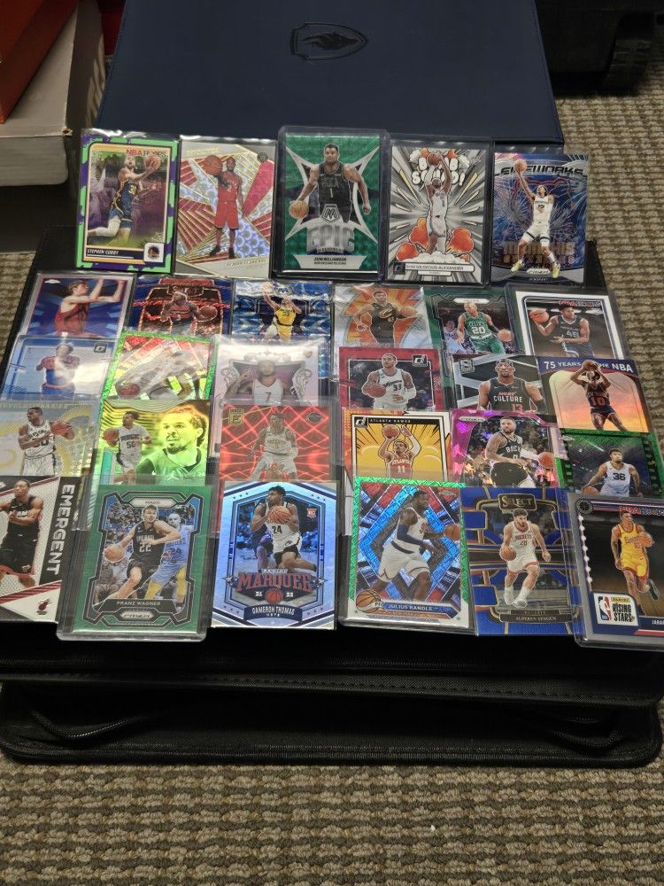 NBA stars card lot