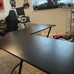 Two L Shaped Desk