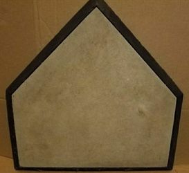 Vintage Home Plate Man Cave Decor .