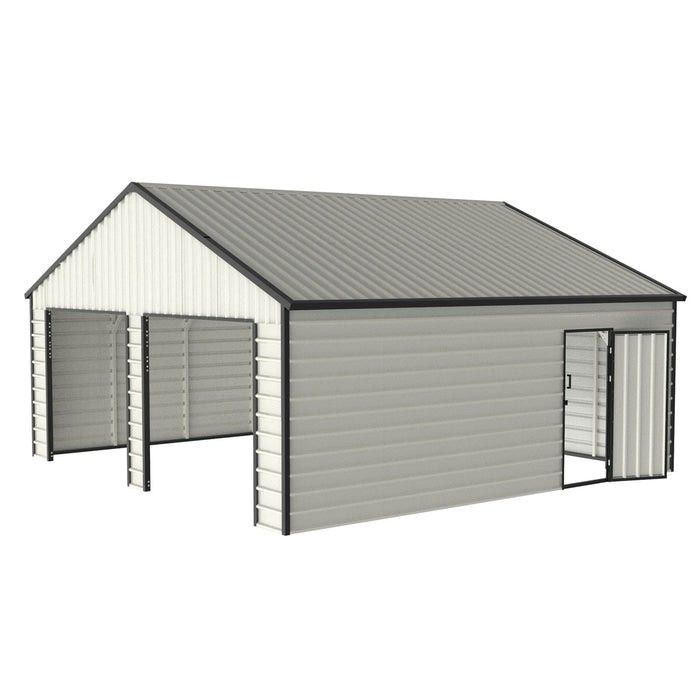 45x25 Steel Garage Building. New In Crate!