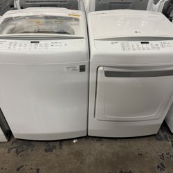LG Washer And Electric Dryer 