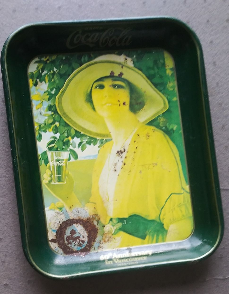 Old coca cola tray with rust Vancouver bc $5 EVERSON WASHINGTON