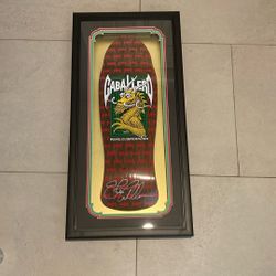 Steve Cabellero Signed Skateboard