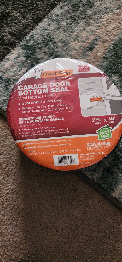 Bottom Seal For Garage Door 2.75" X 18ft