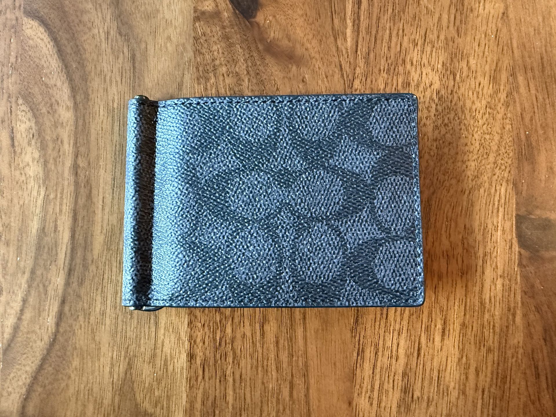 Coach Slim Money Clip Billfold Wallet Brand New Ready To Gift