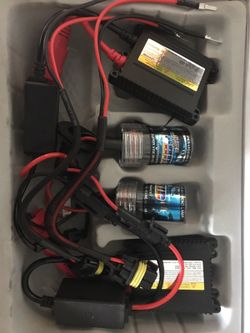 H.I.D fog lights