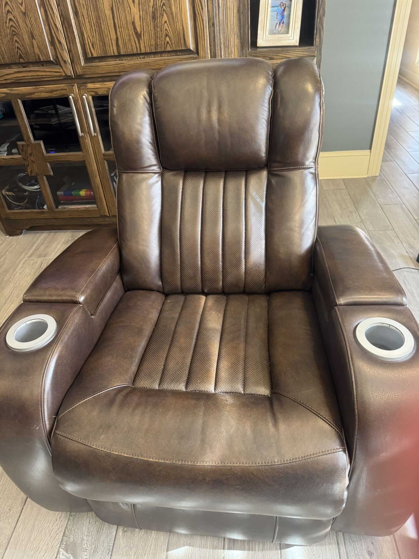 Power Recliners & Leather Sectional Sofa - Excellent Condition