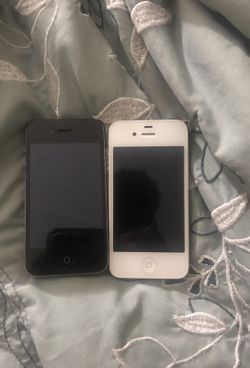 The white iPhone available for parts I can work if u get another charging port