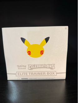 Elite trainer box pokemon celebrations