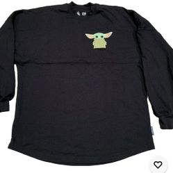 Disney Star Wars Yoda Mandalorian Protect Snack Attack Spirit Jersey