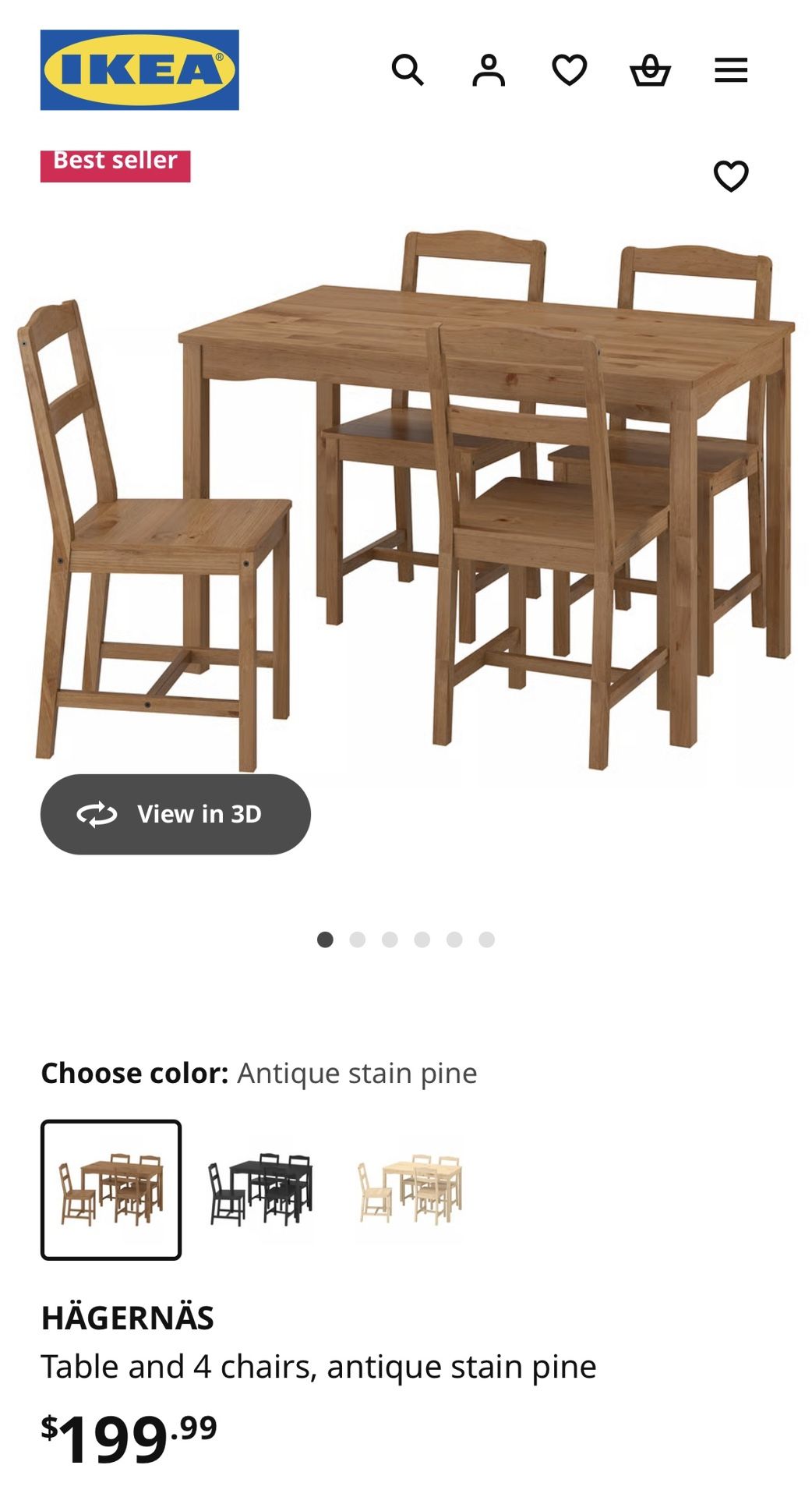Dinning Table And Chairs 