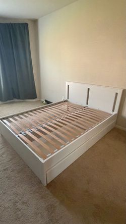 Ikea queen bed frame