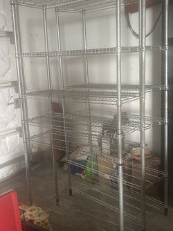 Metal storage racks