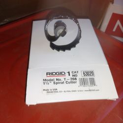 RIDGID

T-208 1-1/2 in. Spiral Cutter Drain Cleaning Tool



