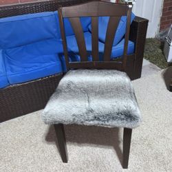 Cute Fuzzy Chair