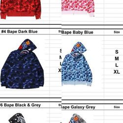Bape Hoodies