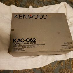 Kenwood  KAC-Q62 POWER AMPLIFIER