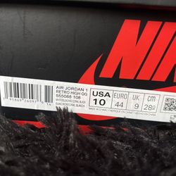 Air jordan 1 Retro High OG Men Size 10