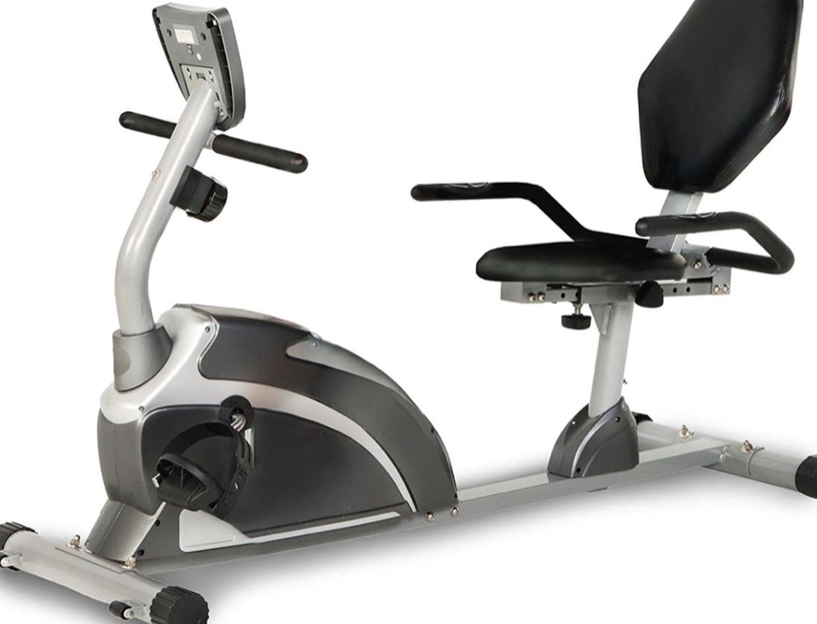 Factory Sealed, EXERPEUTIC 900XL Recumbent Exercise Bike with Pulse | 300 lbs. Weight Capacity