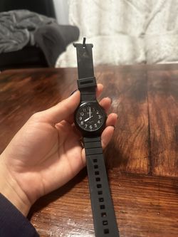 Black Casio Watch