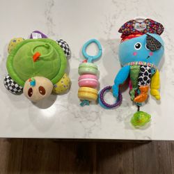 Lamaze And Fisher Price Stroller Toys