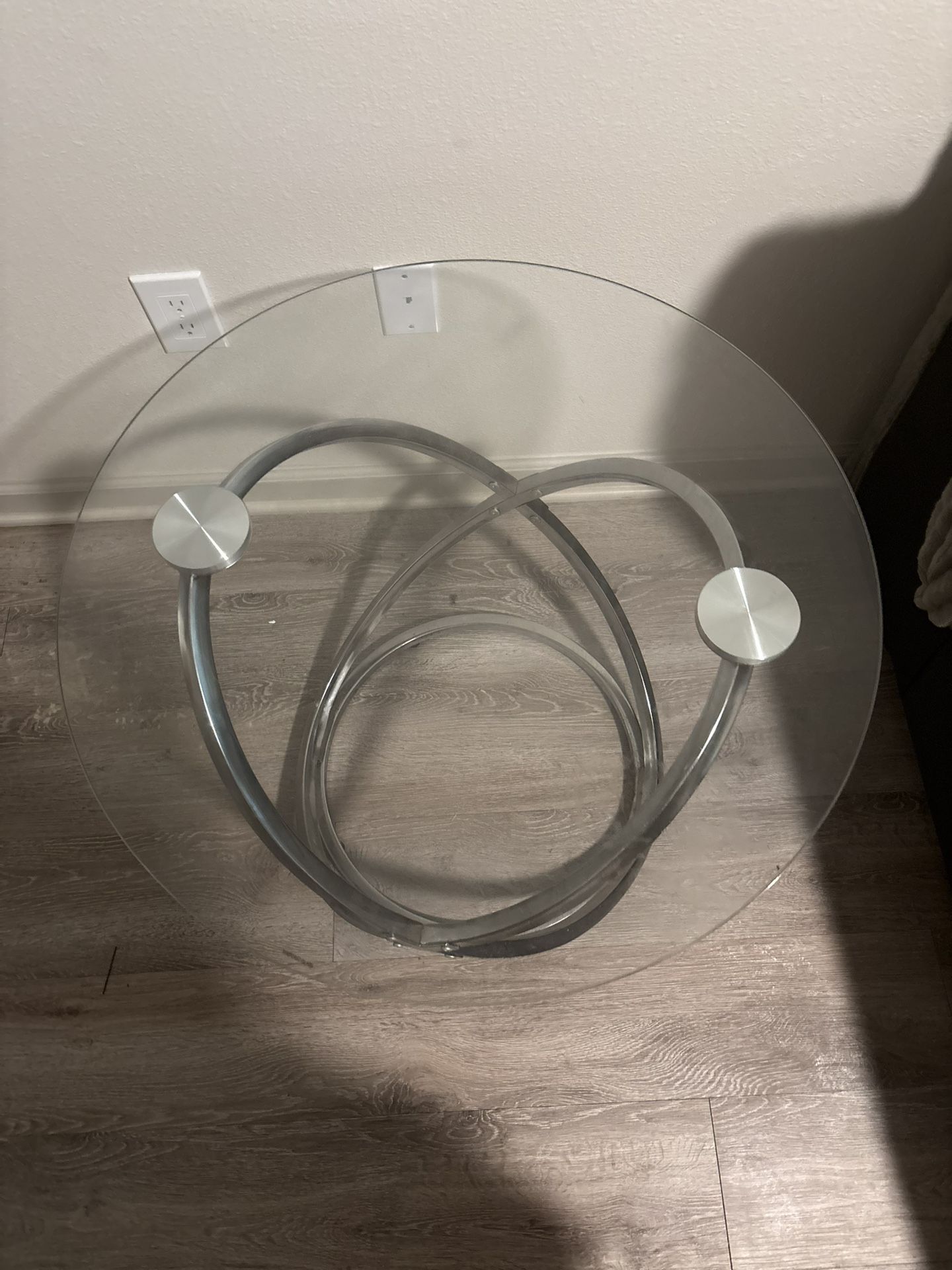 glass table