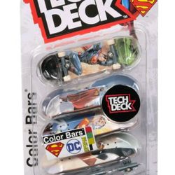 Tech Deck Ultra DLX Fingerboard 4-Pack DC Superman – Custom Mini Skateboards