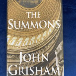 Bestseller book. John Grisham. “The Summons”. Like new condition. Great bargain. Look at other books on my list and buy all 5 for $25.