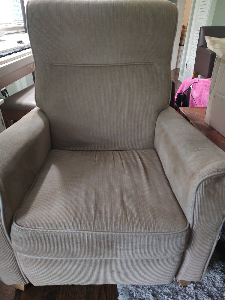 Corduroy Recliner