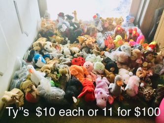 TY beanie babies