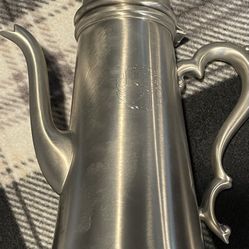 PEWTER Coffee/Tea Pot