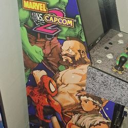 Marvel Vs Capcom Arcade 1 Up In Super Good Condition Modded