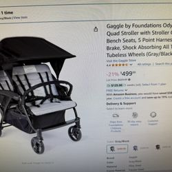 4 Seat Quad Stroller