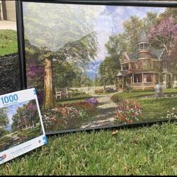 Jigsaw Puzzle Framed 