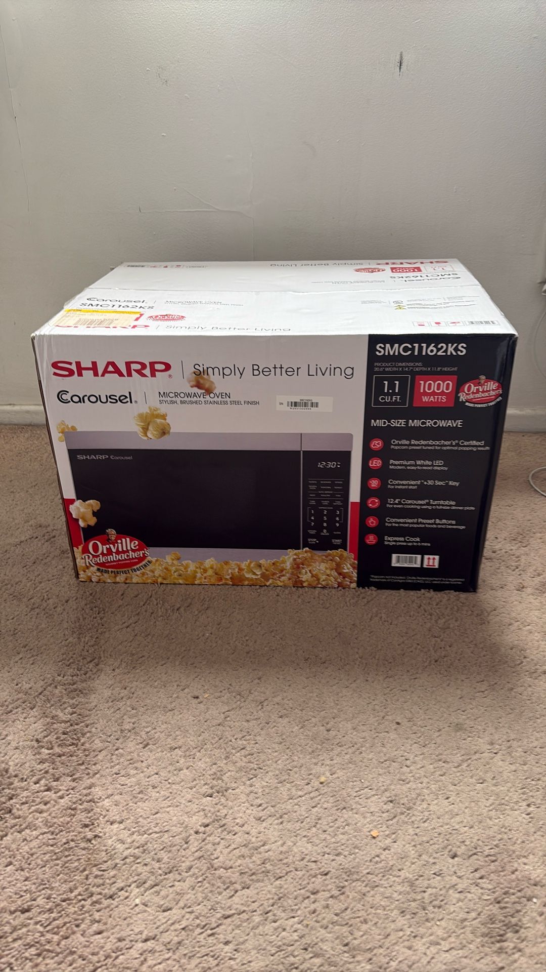 SHARP Carousel Microwave 