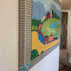 Free Canvas Picture Kids Trane