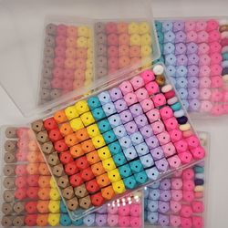 15mm Silicone Hexagon Beads