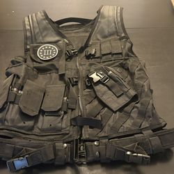 Men’s Black Tactical Vest