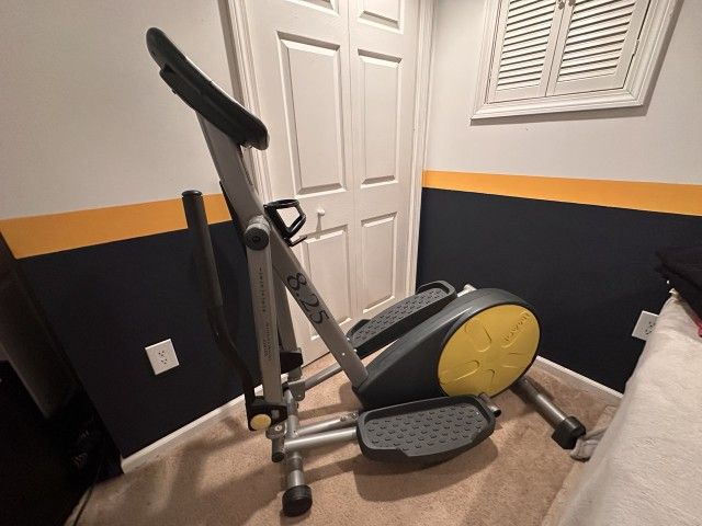 Elliptical fitness machine