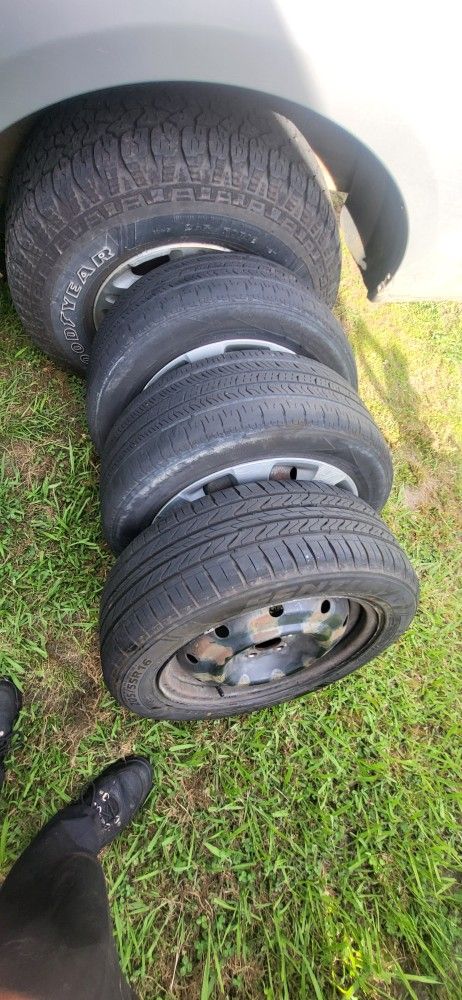 16" Rims With Tires