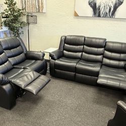 Recliner Couch Set 