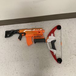 Nerf gun and nerf archery