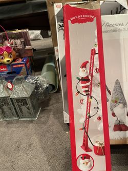 Christmas Climbing Santa 