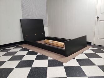 Twin size bed frame - can DELIVER almost anywhere for $20 extra - please see all photos and read everything 🙂